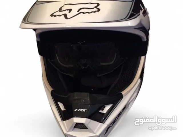 كاسكو (خوذة) دراجة نارية ماركة Fox Racing أصلية