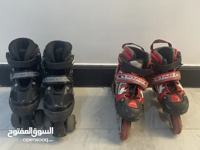 سكيت حذاء اطفال قياس 22 ويتكبر لحد قياس 32