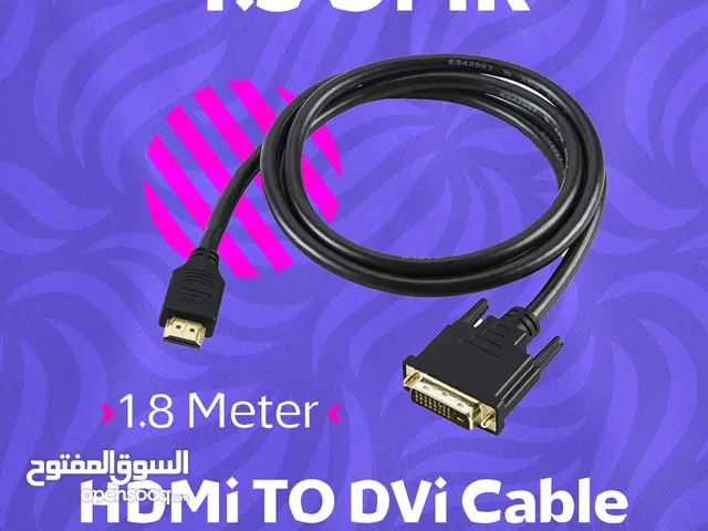 HDMi To Dvi 1.8M Cable - كيبل !