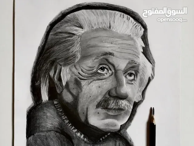 رسم بورتريه و رسومات طبيعةيدوية بالكويت هدية مميزة أو حق طلاب الجامعة اسعار مناسبة جدا