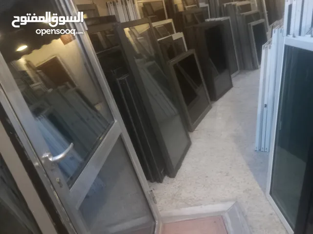 شبابيك المنيوم بحال الوكاله تسليم على المقاس جميع الوان عالم المستعمل كل ما تتمناه تحت سقف واحد