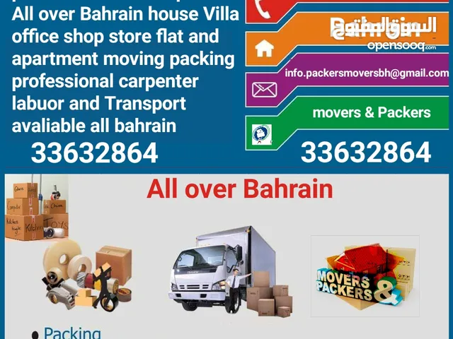 best movers and Packers company in Bahrain