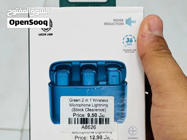 Green Lion 2 in 1 wireless Microphone. New