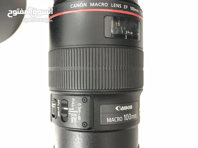 Lens 100 mm 2.8 macro Lens 50 mm 1.8