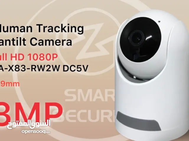 ‎ كاميرا لا سلكية lorix 3MP  تعمل بالذكاء الاصطناعي   ‎ BA-X83-RW2W DC5V  full HD 1080p