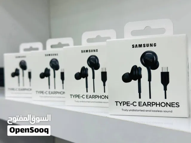 سماعة سامسونج AKG  الاصلي صوت نقي عميق و خال من التشويش لحق الكمية