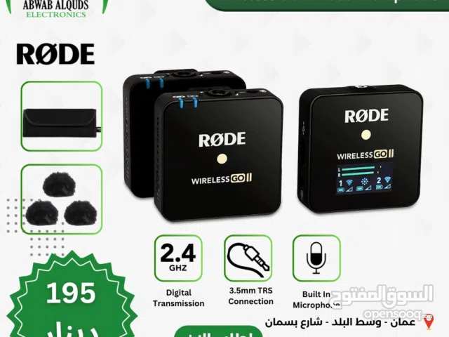 RØDE Wireless Go II Dual Channel Wireless Microphones