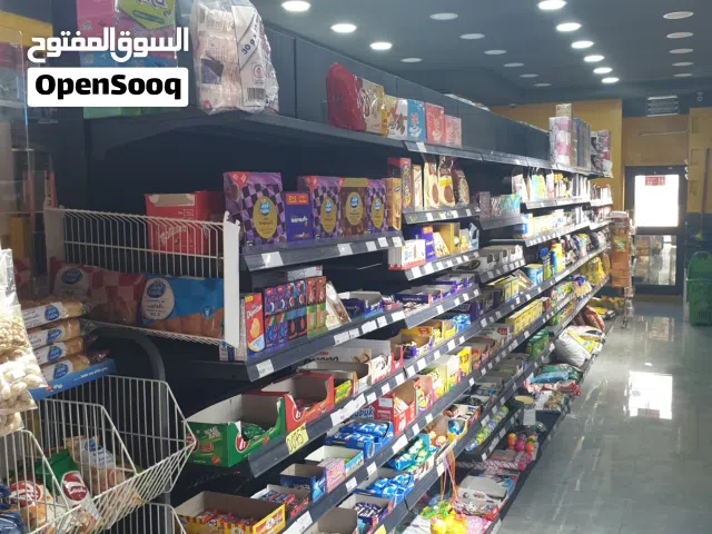 رفوف سوبرماركت قوية وطويلة