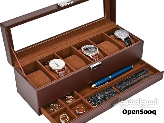 Elegant Watch and Jewelry Storage Box