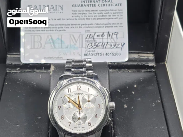 The Epitome of Swiss Elegance - Balmain Madrigal Chrono Gent  قمة الأناقة السويسرية ساعة بالمين .