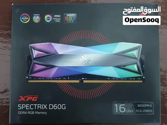 XPG Gaming Ram DDR4 16x2 Spectrix D60G New