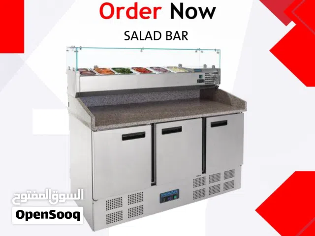 saladbar سلاط بار برادات حفظ طعام واوعية بجميع المقاسات والتصميمات الرائعة