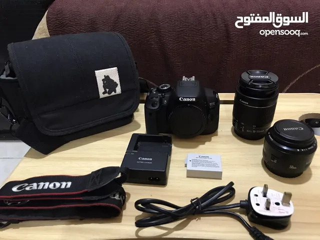 Canon EOS 650D DSLR Camera With 2 lenses & Touch display
