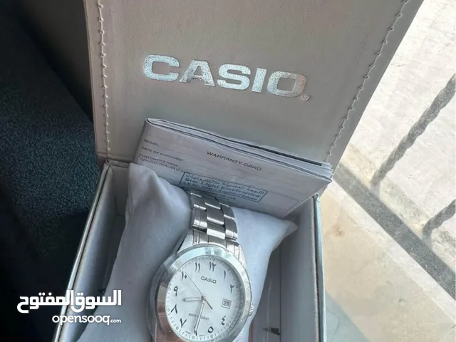 ساعة كاسيو ارقام عربية