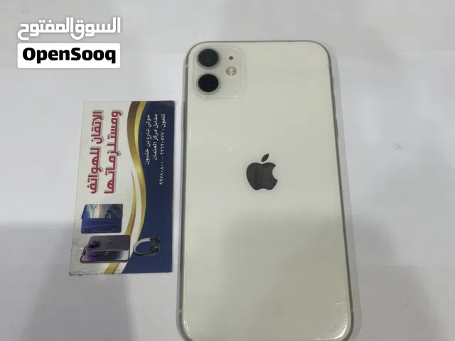 للبيع ايفون 11 مستعمل 128 جيجا نظيف الجهاز  مو مفتوح بطاريه 78 بدون كرتون