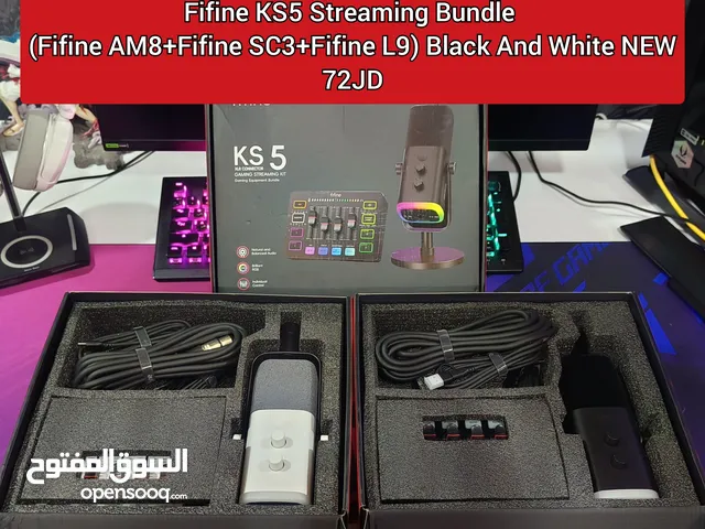 Fifine KS5 Bundle (Fifine AM8, Sc3, L9) مجموعة فايفاين الأحترافية للتسجيل والبث