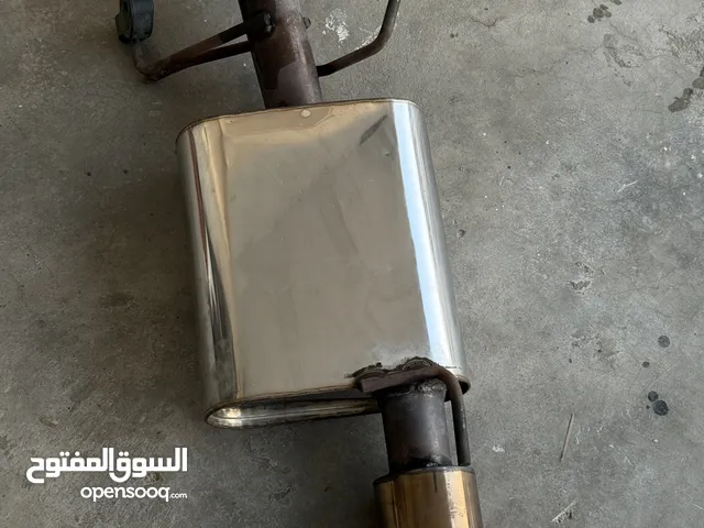 Skylight fox axle back exhaust system