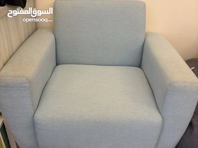 Blue Accent Arm Chair from Pan Home barely used in perfect condition.