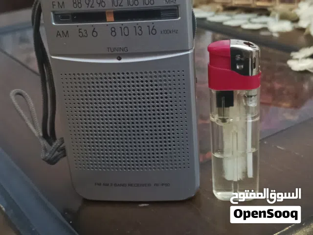 راديو باناسونيك أصلي (حالة وكالة) الموديل: Panasonic RF-P50D الأصلي. الموجات: AM / FM