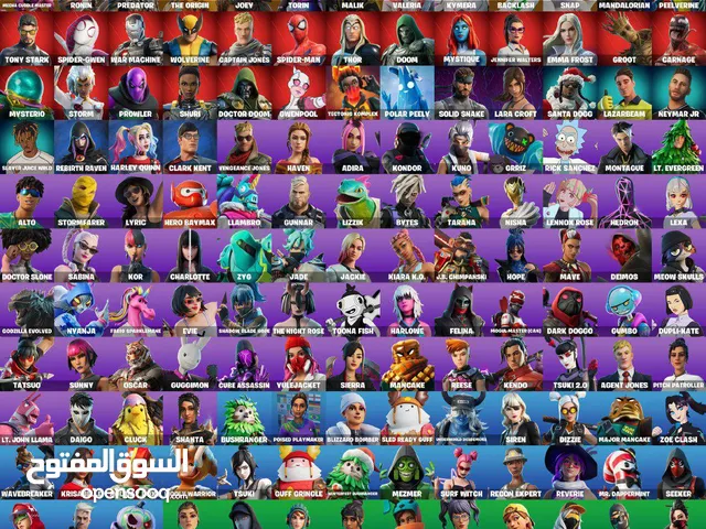حساب فورتنايت للبيع السعر 35اسيا