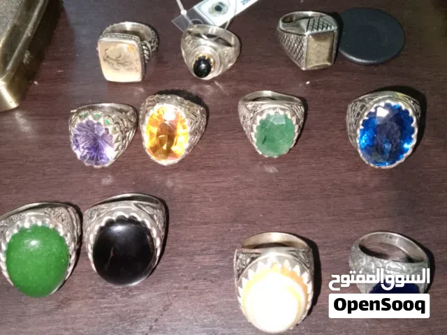 al originally rare stone with silver ring prices start 300to 500