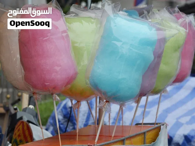 شعر بنات cotton candy  جميع الاوان اجود انوع السكر النقي على جاهزية تامة لاي كميات