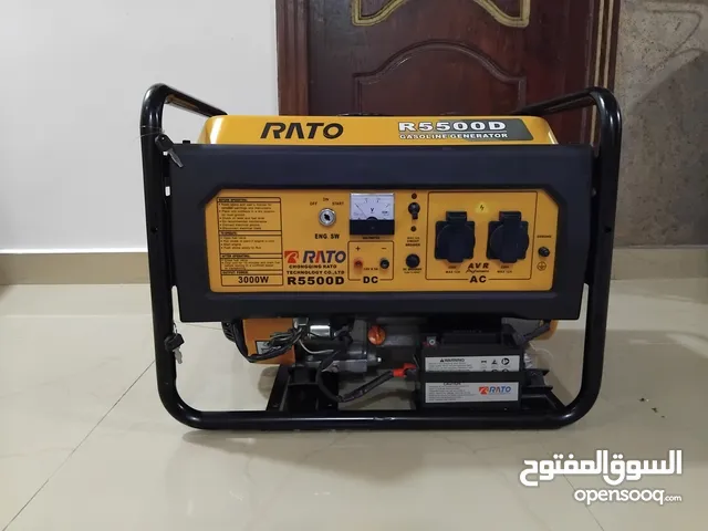 جنريتر (مولد كهرباء) 3000 واط، الاسم راتو، كل مركباته من شركة هوندا