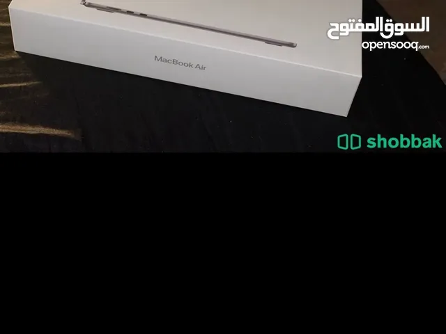 للبيع MacBook Air M2 (موديل 2023) – 512GB – رمادي فلكي