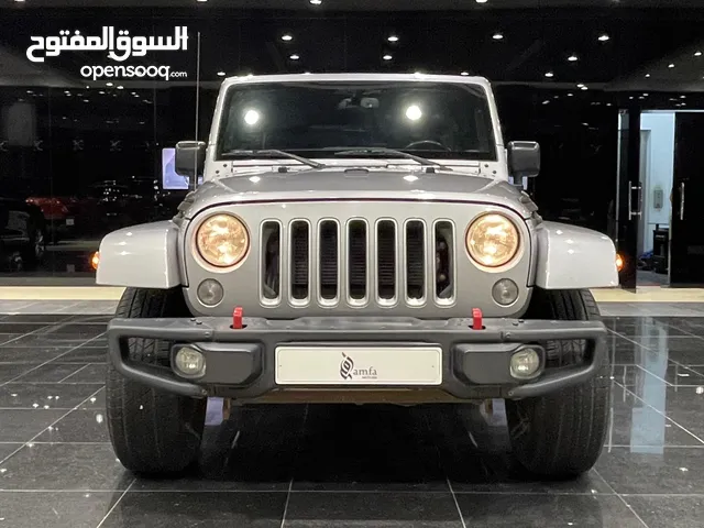 Jeep wrangler Sahara Model 2017