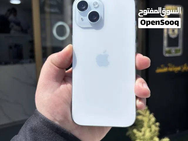 iPhone 15 128 GB battery 100مستبدله شاشة وبطارية اصلية