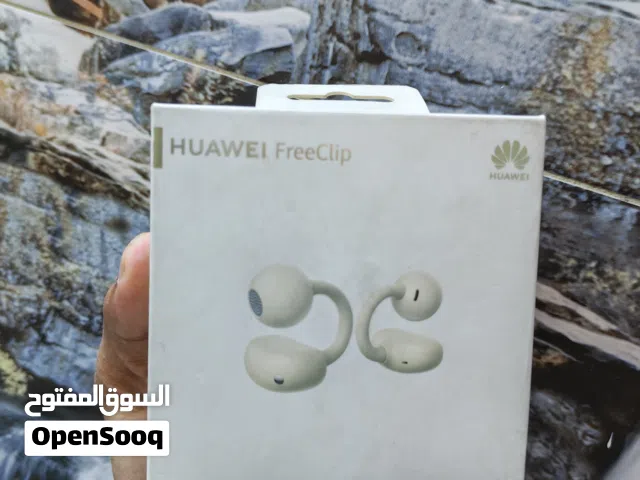 سماعة هواوي فري كليب مستعملة قليل جدا للبيع