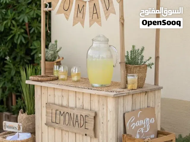 اكسسوارات كمبيوتر مكتبي ديكور خشب