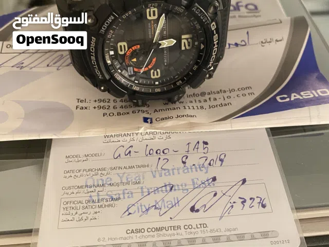 ساعة جي شوك اصلي للبيع