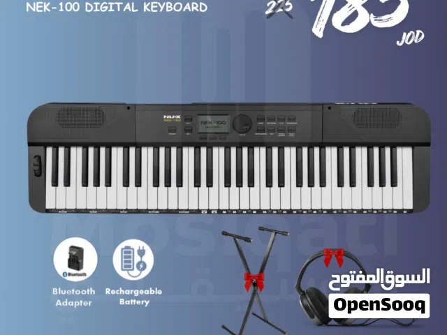 كيبورد NUX NEK100 مع ستاند