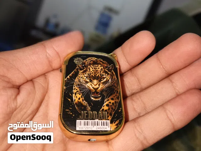JEDDAH Gold-Edged Refillable Electronic Lighter / Pocket Gadget