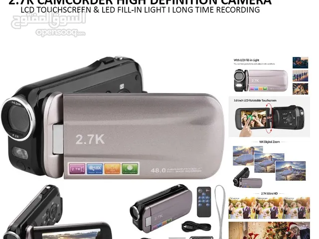 2.7k camcorder High Definition Camera ll Brand-New ll
