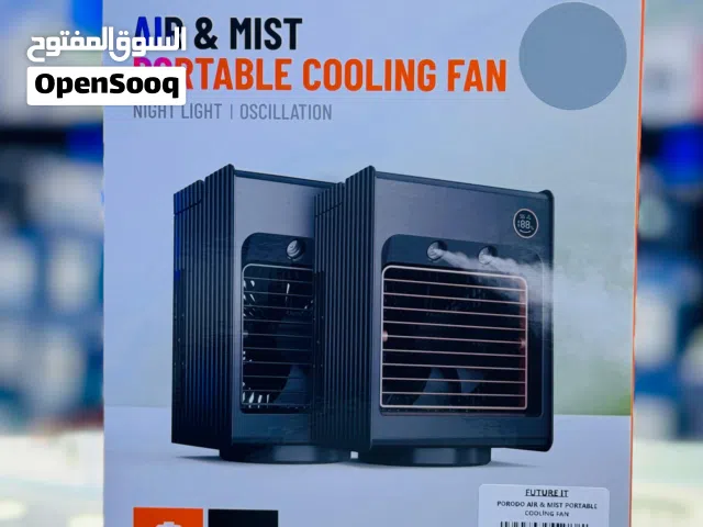 Porodo Air & Mist portable cooling fan with water tank 15h working time
