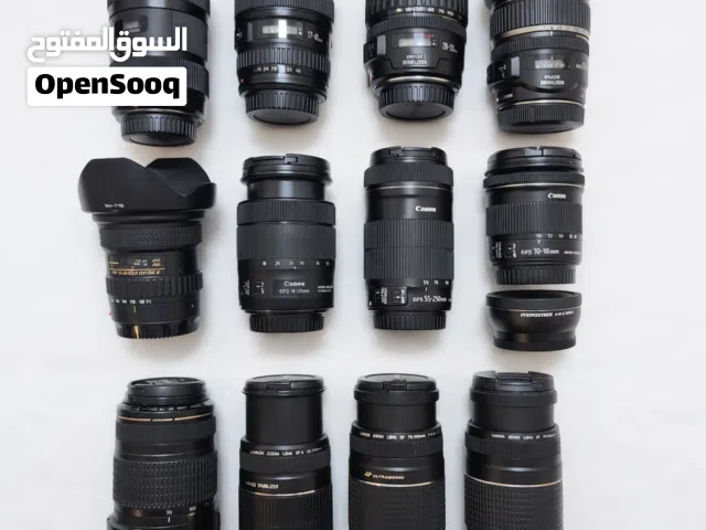 Canon Lenses 17-40 70-300 55-250 عدسات كانون