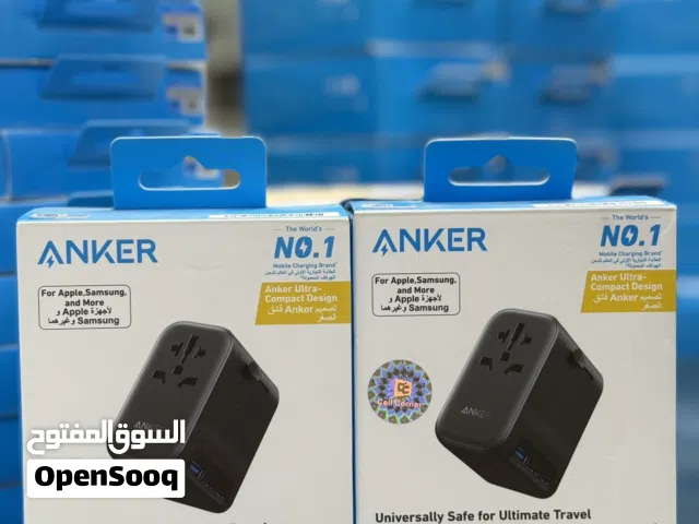 شاحن للسفر 65 واط من انكر ضمان 18 شهر ANKER ANKER NANO TRAVEL ADAPTER  4in1 65W