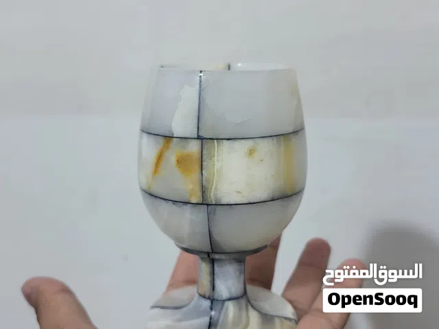 قدح مرمر اونيكس 6عدد