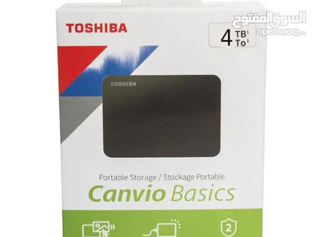 Toshiba Canvio Basics Portable Hard Drive 4TB