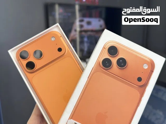 iphone 17 pro max 2tb/ بطاريته 99   وارد شرق اوسط مدخل خط كفالة ابل لغاية شهر 11 الجهاز معه كرتونته