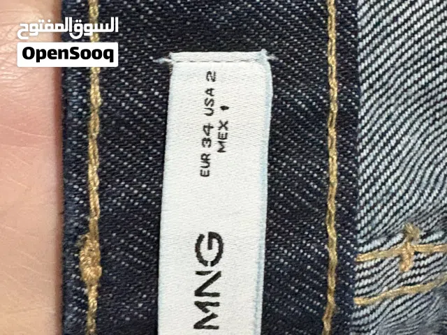 بنطلون جينز ماركة منجو جديد غير مستخدم قياس 34