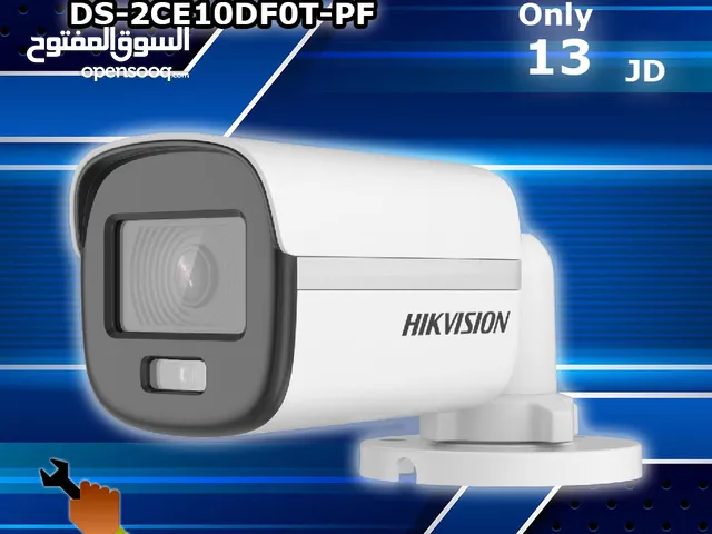 كاميرا Hikvision 2MP  خارجي برؤية ليلية ملونة  ColorVu  موديل DS-2CE10DF0T-PF