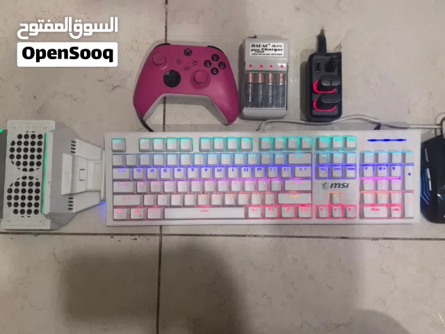 قاعدة تبريد + قاعدة شحن بطاريات + جهاز شحن باتريات