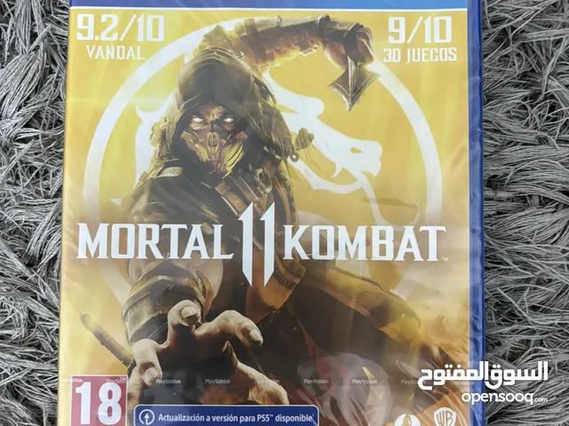 للبيع شريط Mortal II Kombat سوني 4 جديد