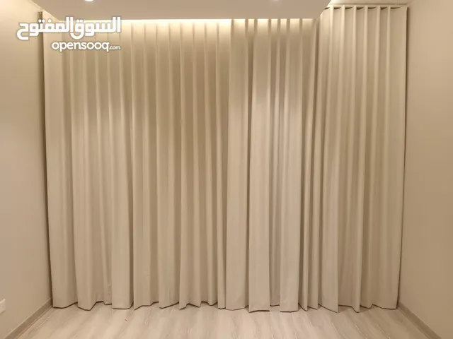 Curtains and sofa