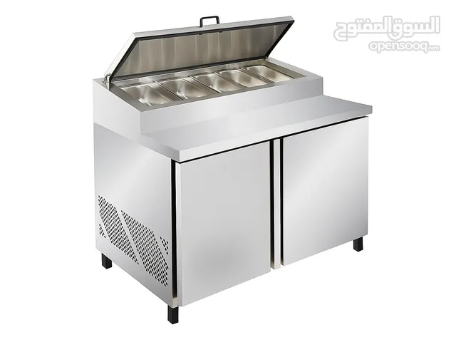 ثلاجة بسطه ستانلس ستيل باب واحد
