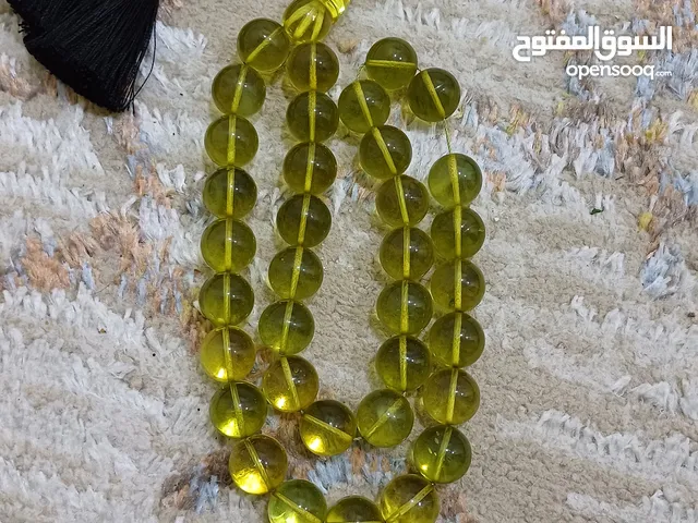 سبحه كهرب بولوني اصليه شرط حجمها كبير 35 خرزه .
