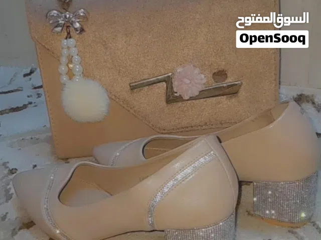 طقم شنطة بيج